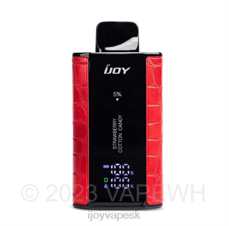 iJOY Vape Price | iJOY Captain 10 000 vape 8X0246 jahodová cukrová vata